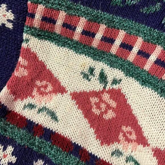 Vintage striped patterned crewneck sweater - Picture 6 of 7